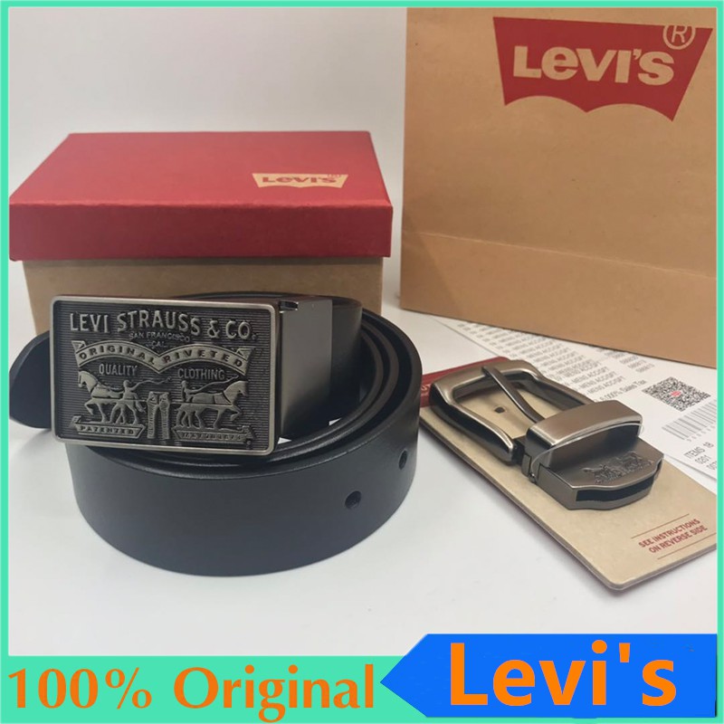 levi's genuine leather belt