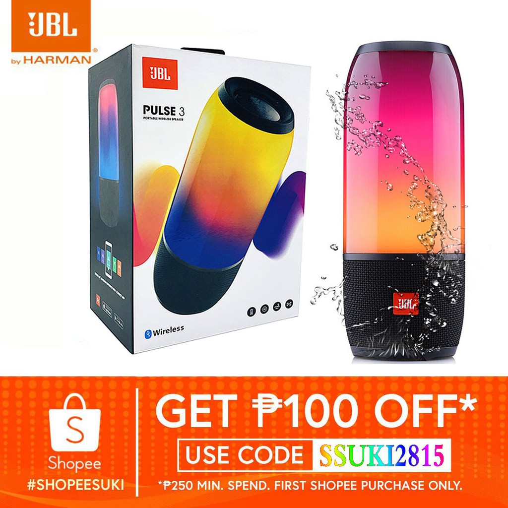 jbl pulse 3 blinking white