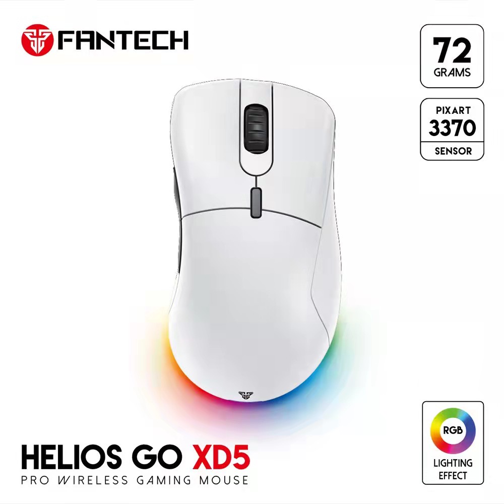Go XD5 Wireless Gaming Mouse Pixart 3370 Sensor Pro Esports Grade Fps