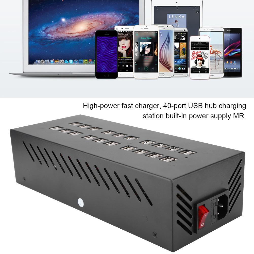 High Power Quick Charger 40 Ports Usb Hub Charging Station For Mobile Phone Tablet 100 240v Shopee Philippines
