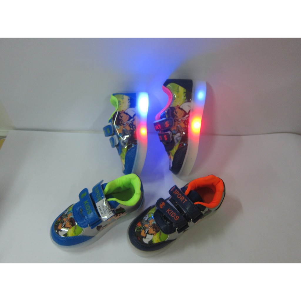 ben 10 shoes light up