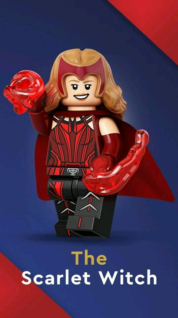 scarlet witch lego minifigure