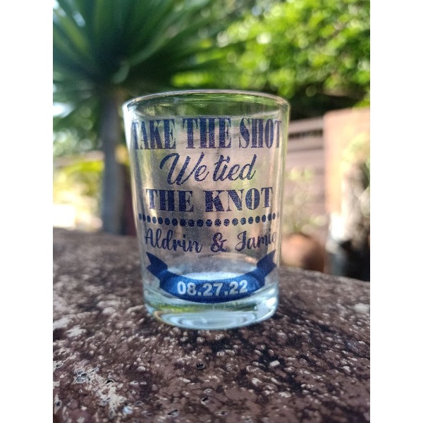 shot glass souvenirs for wedding Shopee Philippines