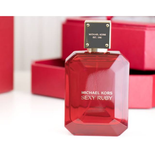 michael kors perfume red