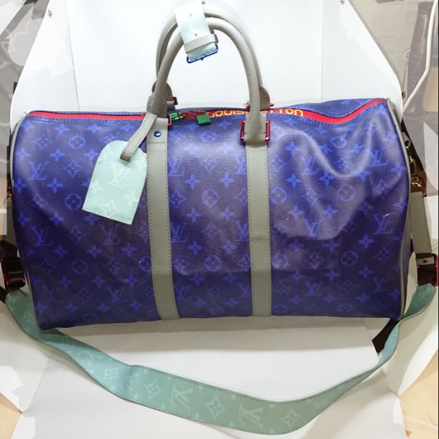 louis vuitton iridescent keepall