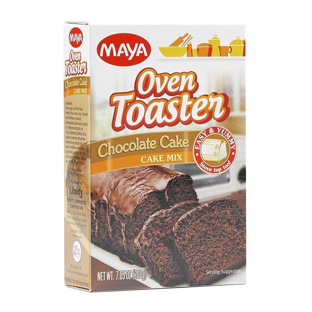 MAYA Oven Toaster Chocolate Cake Mix 200g Shopee Philippines