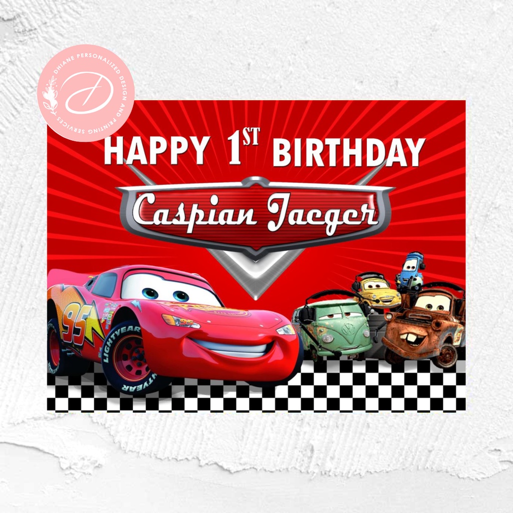 Personalized Birthday Tarpaulin 