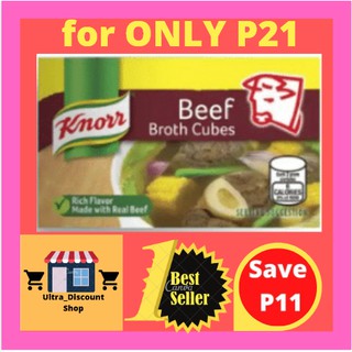 Sale Knorr Beef Broth Cubes (60g x 6 Cubes) | Shopee Philippines