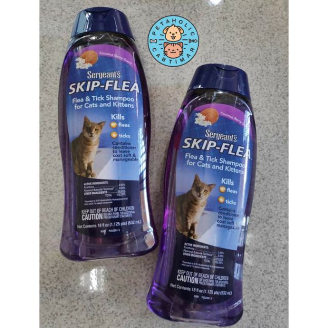 sergeants cat shampoo