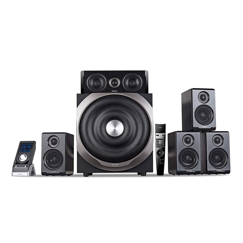 Edifier S760d Ground Shaking 5 1 Surround Sound System Shopee Philippines