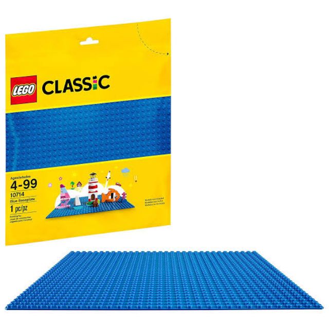 Lego Classic 10714 Blue Baseplate Base Plate Shopee Philippines