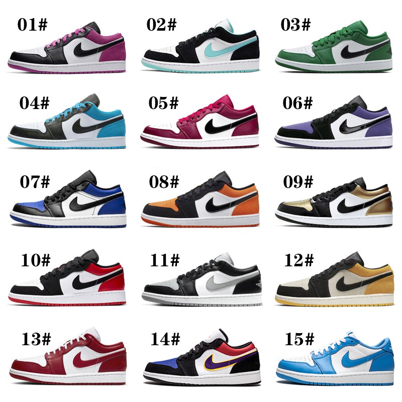 air jordan 1 low all colorways