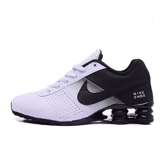 nike shox r4 mens black