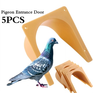 【On sale】 5pcs Pigeon Cage Door European Entrance Door Free Export Plastic Bird Cage  Barrier Fre