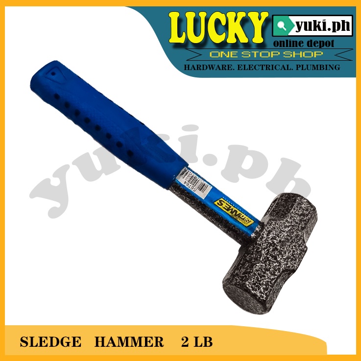 Acogedor Brick Hammer，Double Head Flat Brick Hammer，Duckbill Hammer，Rubber Handle，No-Slip. Hammer Head 600g 