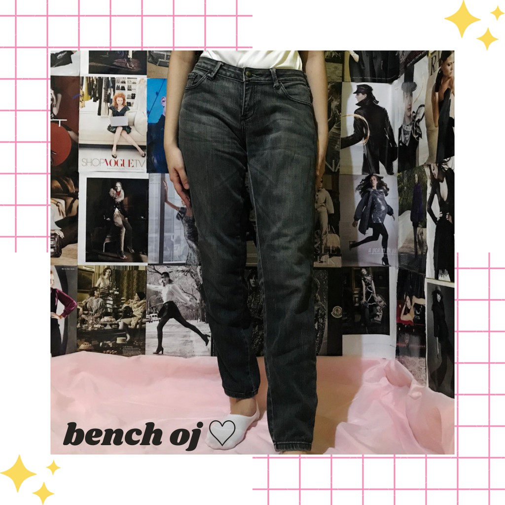 skinny jeans (bench oj) | Shopee Philippines