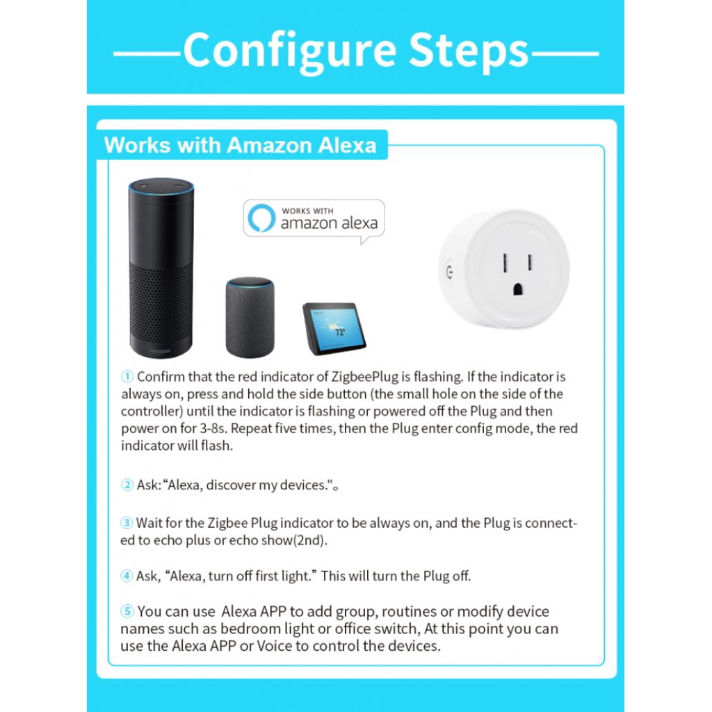 alexa zigbee devices