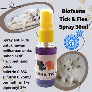 Bio FAUNA anti TICK Medicine grooming anti Lice Cat Dog Rabbit 30ml