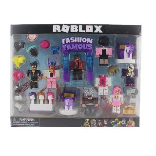 Cartoon Roblox Building Blocks 4 Figures Wepons Salon Playset Dolls Virtual World Games Robot Action Figure Kids Gift Shopee Philippines - moana madness roblox