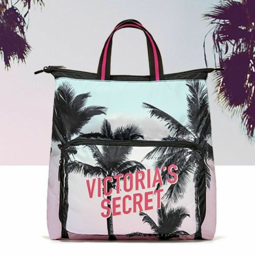 victoria secret palm tree backpack