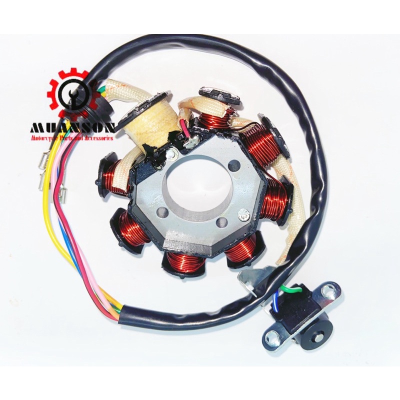 MOTORCYCLE EURO 150 STATOR COIL/SKYGO 150 STATOR HIGH QUALITY | Shopee ...