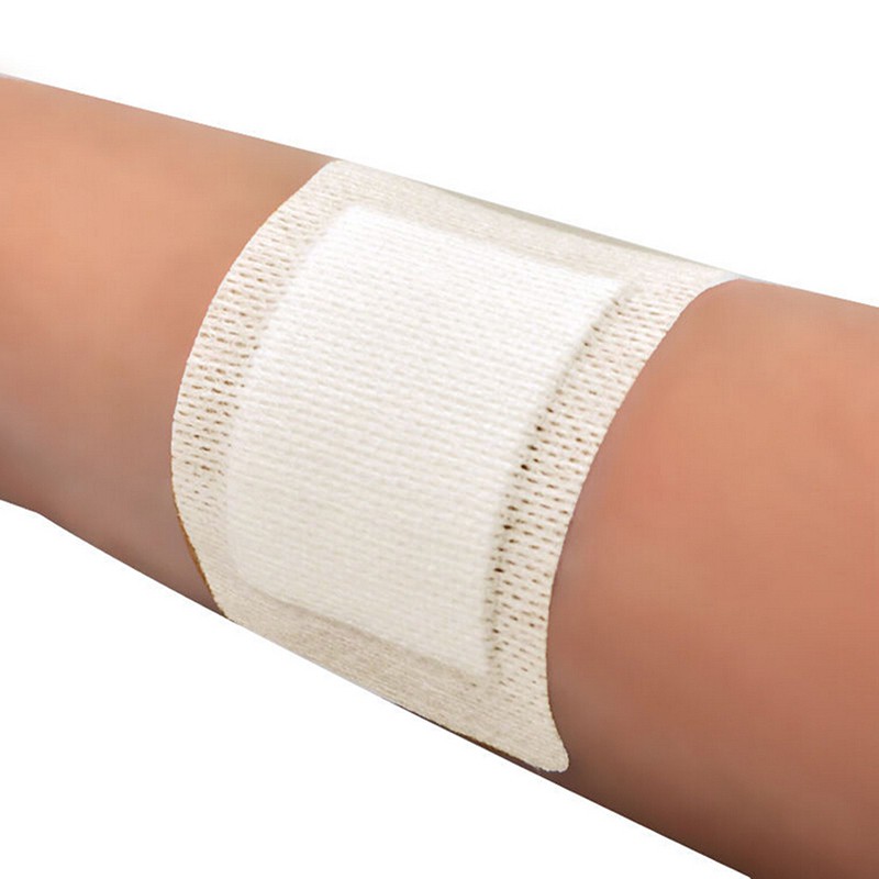 WBPH 10pcs Non Woven Medical Adhesive Wound Dressing Large Band Aid 