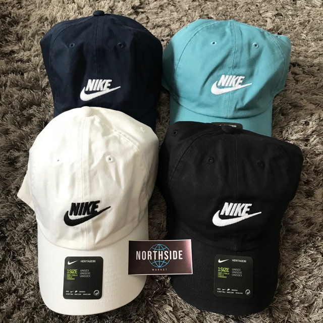 nike sportswear heritage86 futura washed adjustable back hat