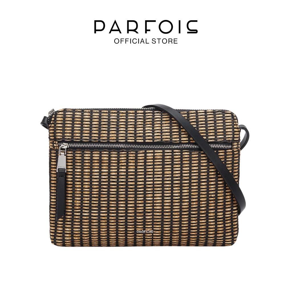 PARFOIS Women's Bags Balloon Textured Crossbody / Sling Bag With Outer Pocket Shopee Philippines