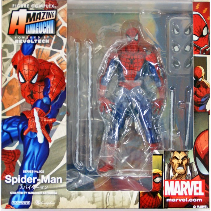 amazing yamaguchi revoltech spiderman