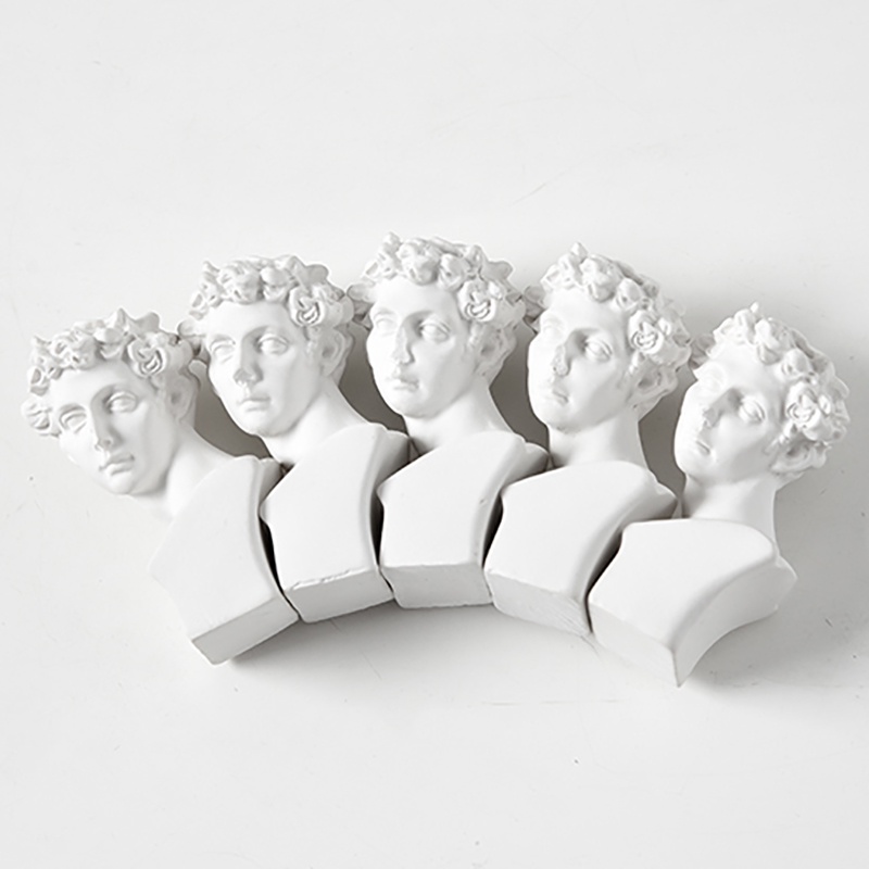 Statues insNordic Style Small Plaster Statue Decoration Resin Statue