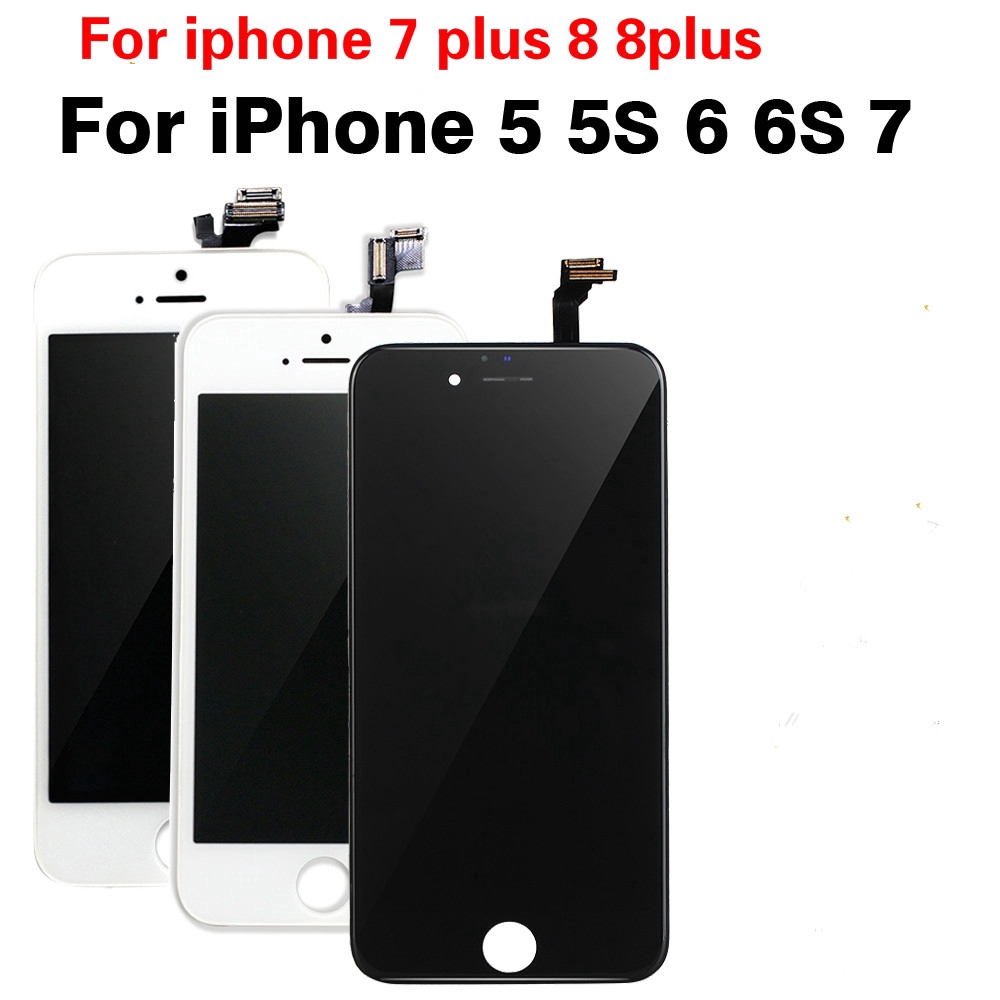 Lcd Display Digitizer For Iphone 6s Lcd Touch Screen For Iphone 6 7 5s 7plus 8 Plus 6splus Shopee Philippines