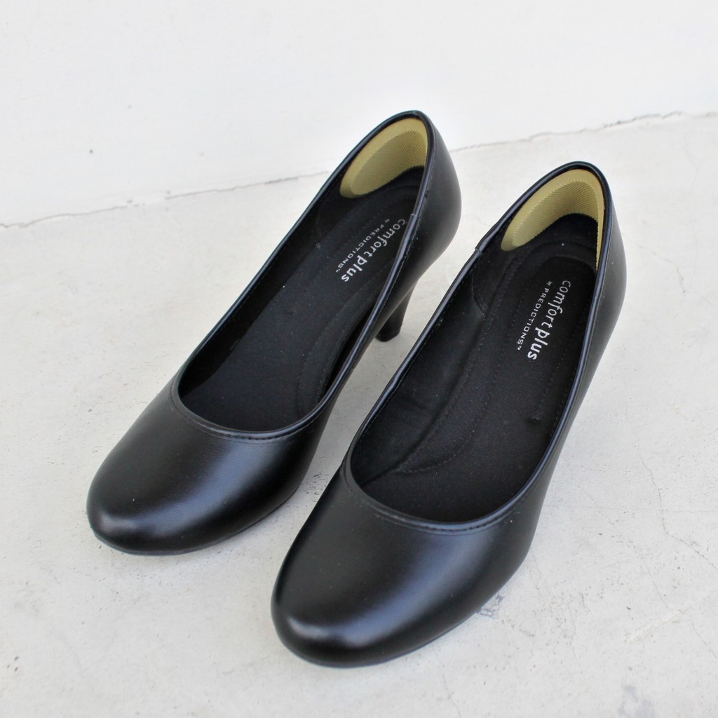 payless black heels