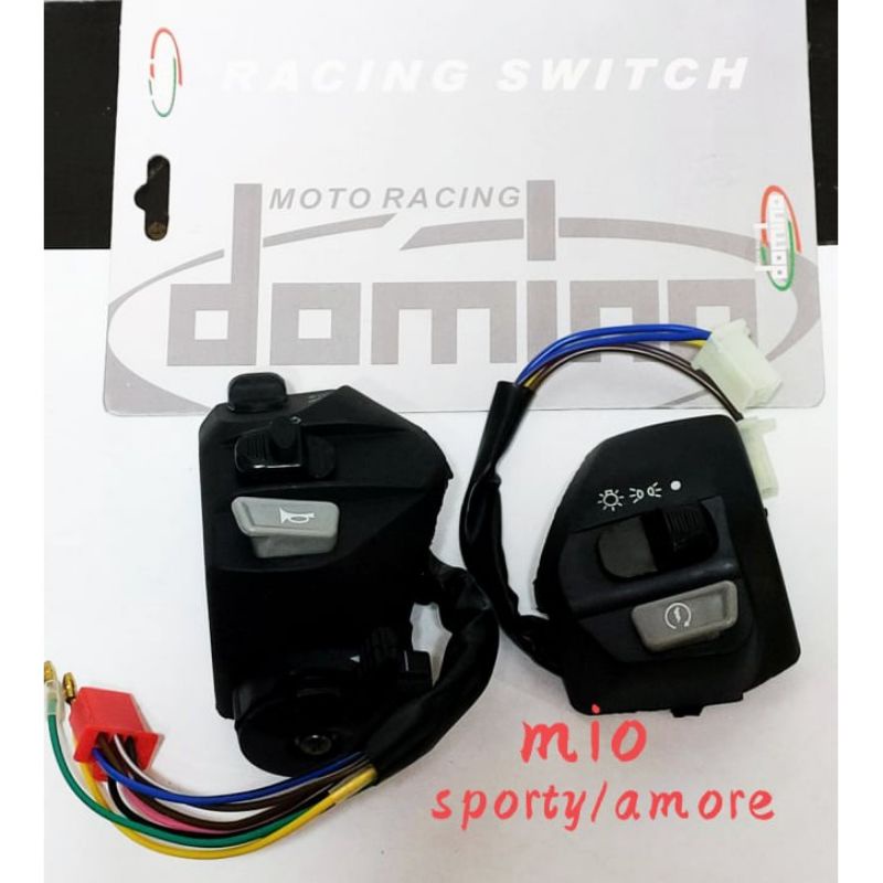 Yamaha Mio SPORTY/AMORE Handle Switch set LEFT & RIGHT LEGIT DOMINO