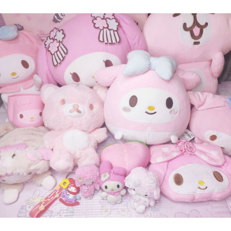 My Melody kawaii mixed items plushies and charms | Shopee Philippines