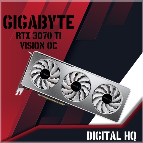 GIGABYTE GeForce RTX 3070TI VISION OC 8GB GDDR6X 256bit GPU Graphics