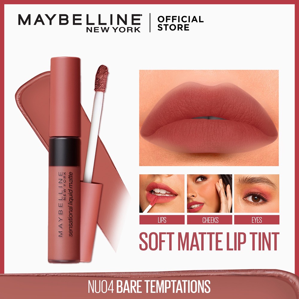 Seasonables Maybelline Sensational Liquid Matte Lip Tint The Nudes