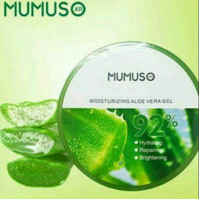 mumuso 92 aloe vera gel