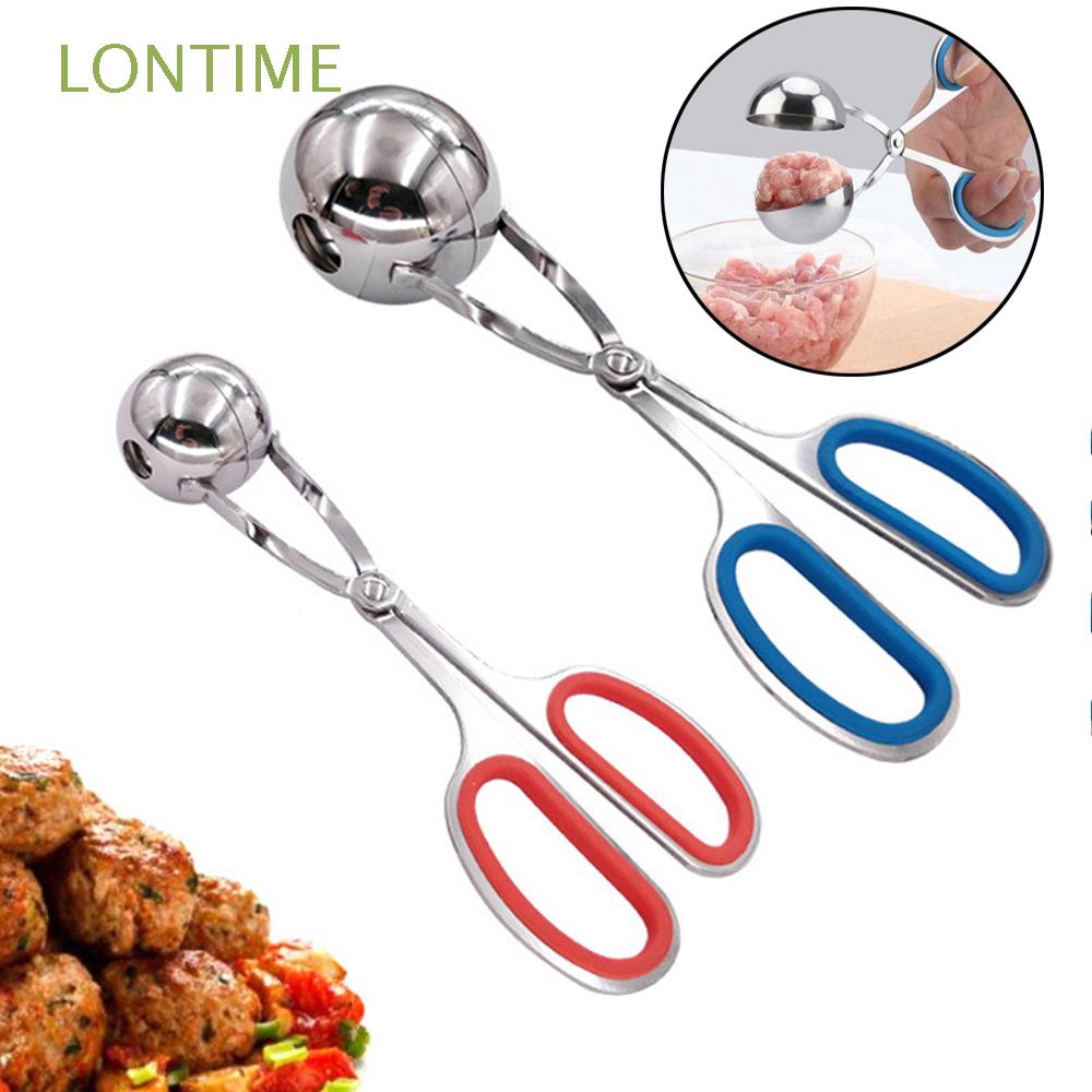 LONTIME Stainless Steel Meatball Scoop Household DIY Meat Ball Ice