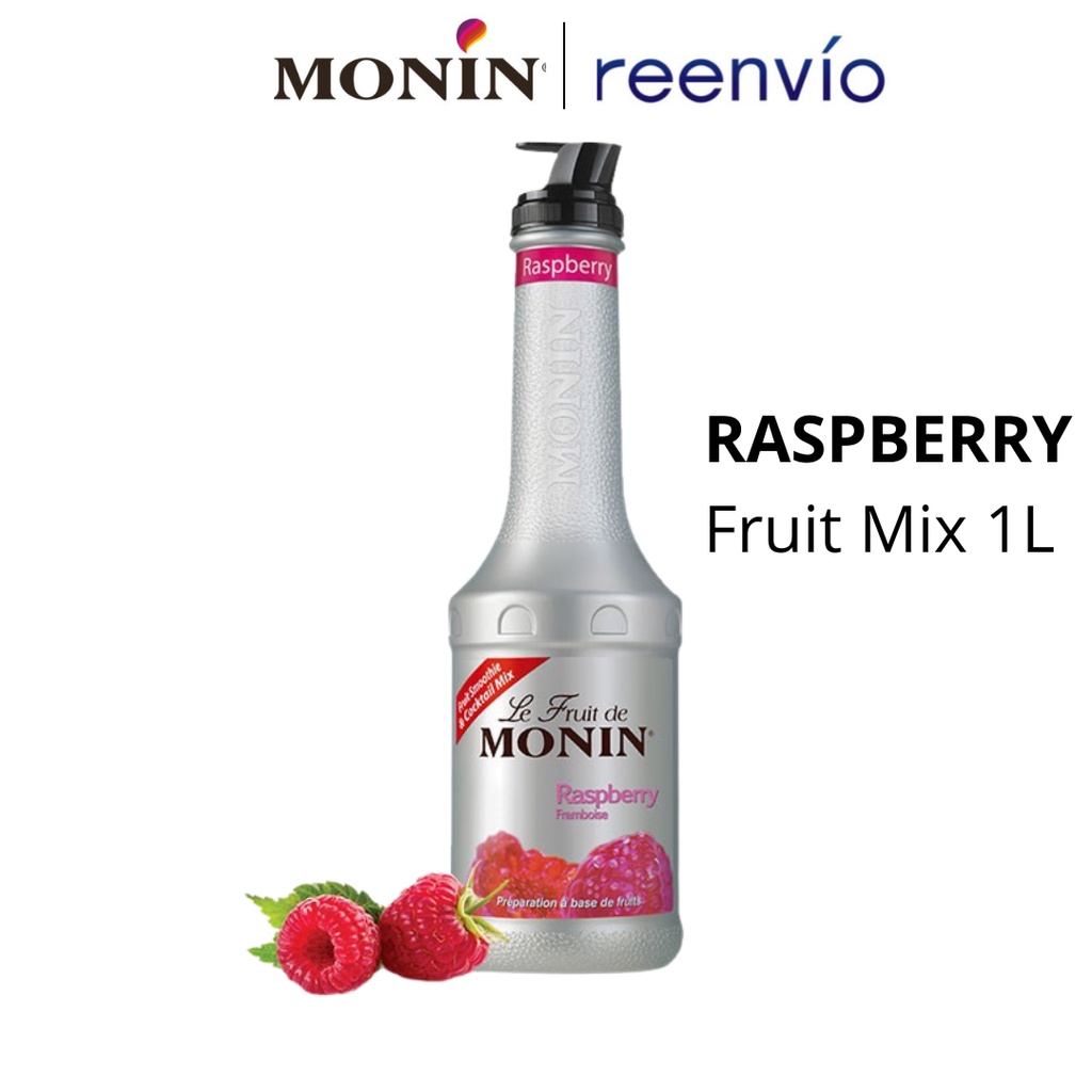 Monin Raspberry Fruit Mix 1l Puree Shopee Philippines