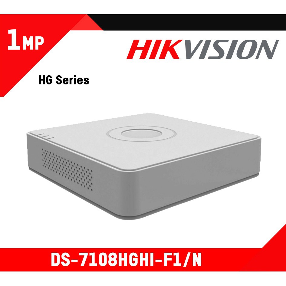 Turbo Hd 3 0 Hikvision Ds 7108hghi F1 N 8 Channel Recorder Genuine Shopee Philippines