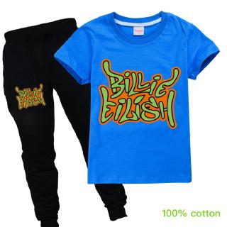 Lol T Shirts Kids Long Pants Suit For Boys And Girls Two Pieces Cartoon Tee Shirt Gifts Shopee Philippines - billie eilish t shirt roblox