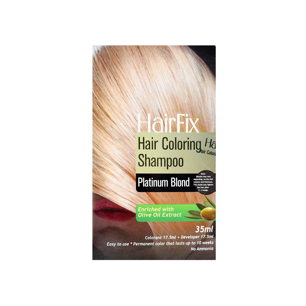 Hairfix Color Shampoo 35ml Platinum Blonde
