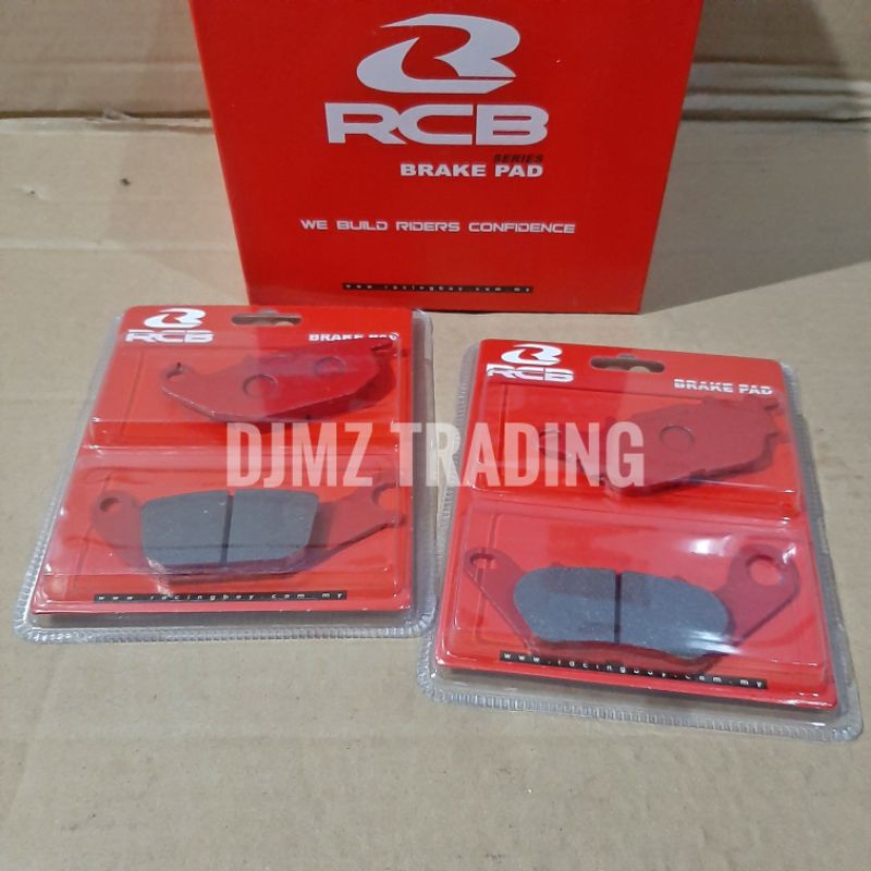 RCB BRAKE PAD (RED) SNIPER150, RAIDER150, NMAX V1V2, AEROX V1V2