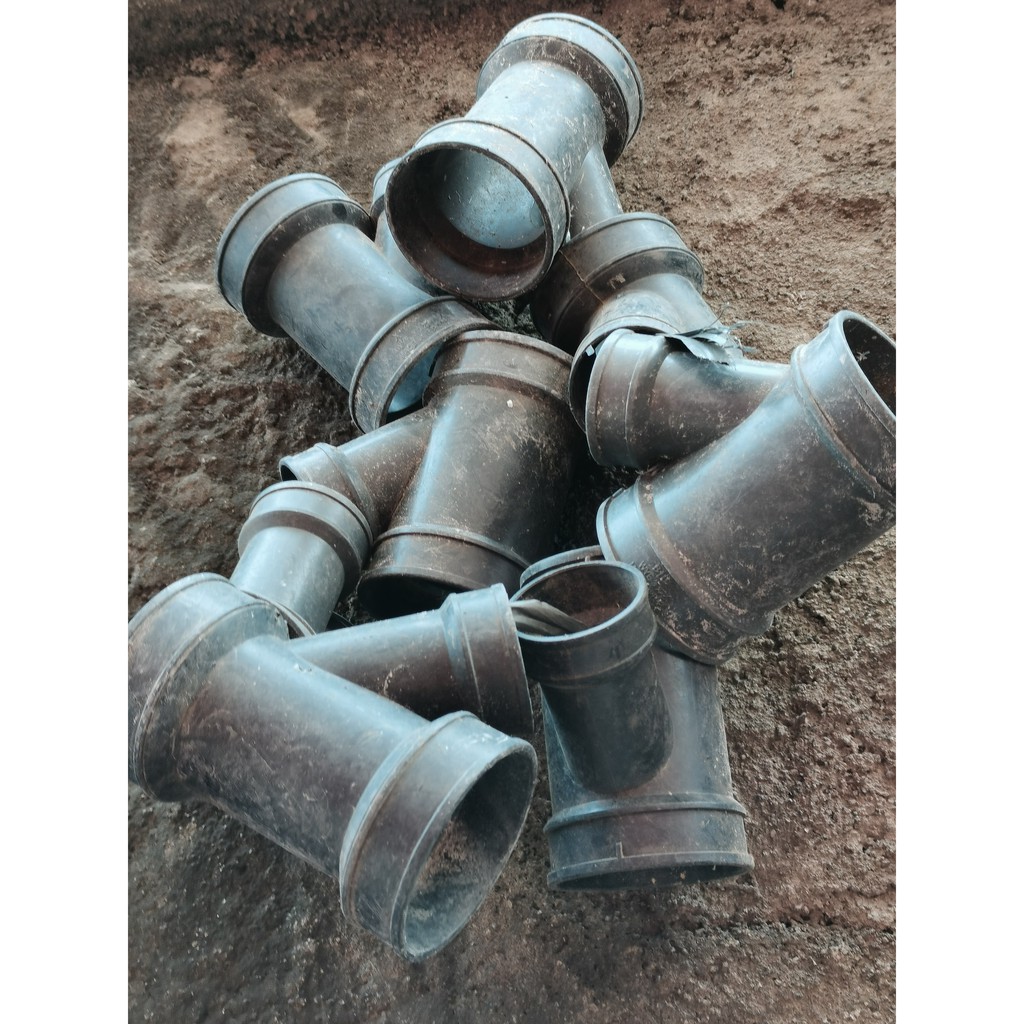 Pvc Wye BIG SIZES 2x2'', 3x2'', 3x3'', 4x2'', 4x3'', 4x4 Black