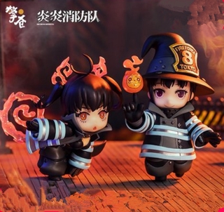 NEW Fire Force Tamaki Kotatsu Maki Oze Figure Figurine mini Doll Toy GK