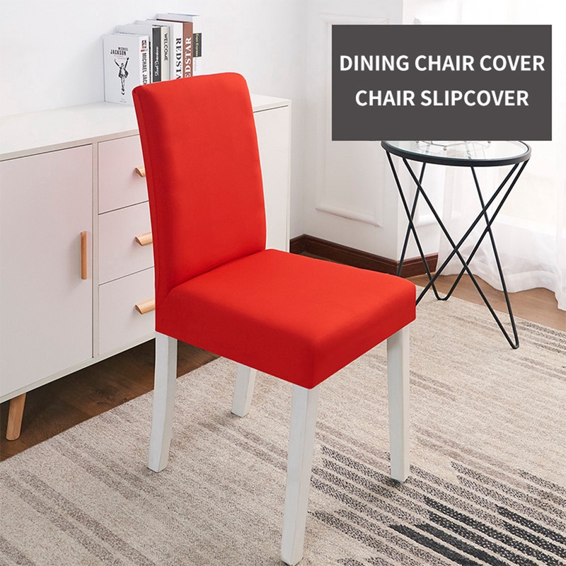 red dining chair slipcovers