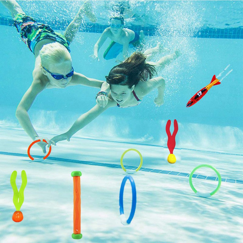sinking pool toys
