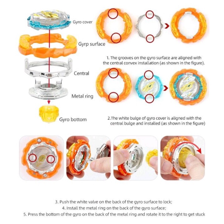 Beyblade Single Beyblade Burst B 181 Cyclone Ragnaruk With Lr Launcher Beylauncher Beyblade 4946