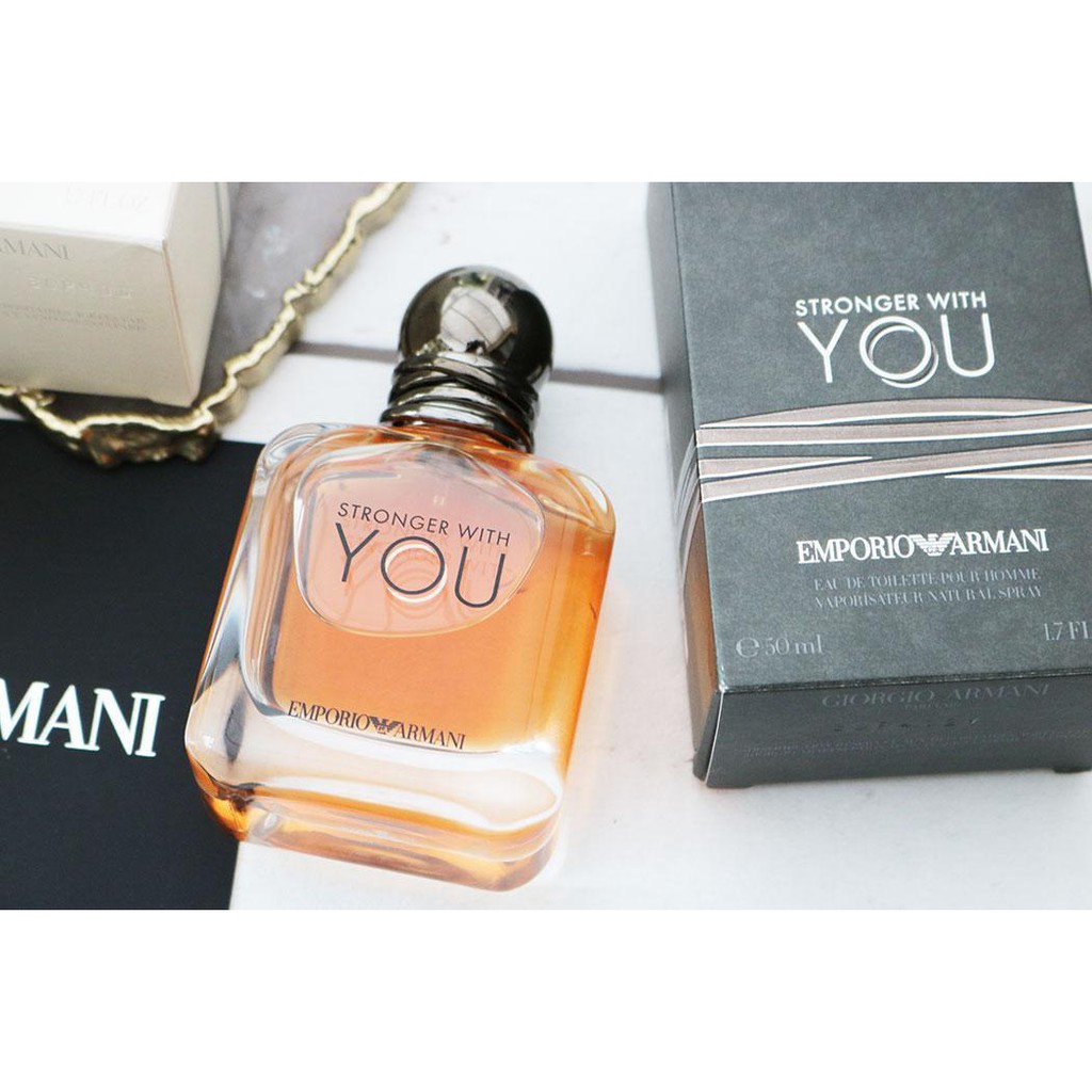 emporio armani cologne stronger with you