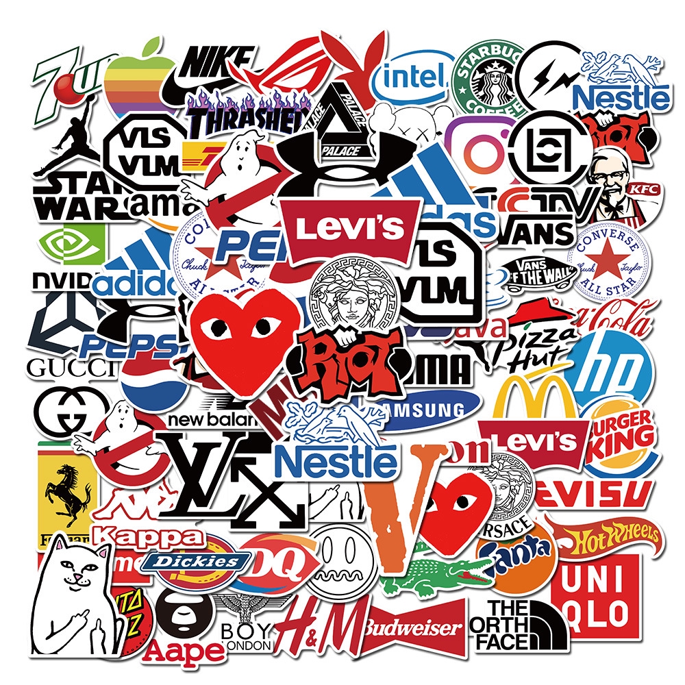 70 Tide brand LOGO decorative graffiti stickers suitcase helmet ...